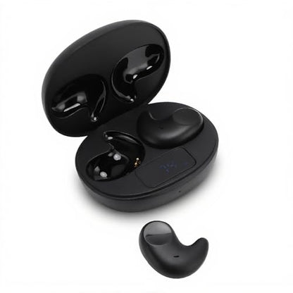 Earbuds, Small Sleeping Earbuds Wirelesss Bluetooth5.3, Mini Sleep Ear Buds for Side Sleepers with LED Battery Display & Built in Mic, for iOS for Android, for Driving,