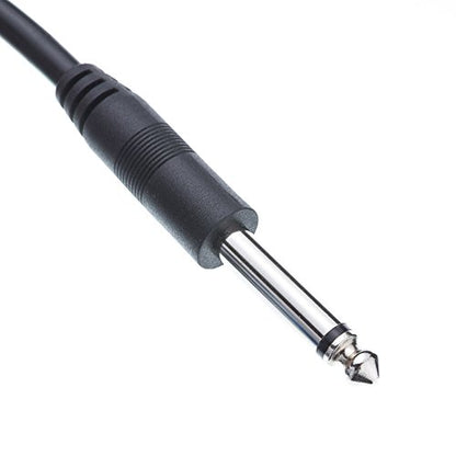 CableWholesale 3-Pin XLR Male to 1/4" Mono Male Audio Cable, 24 AWG Microphone Cable, 6 feet - style: XLR Male to 1/4-Inch Mono Male
