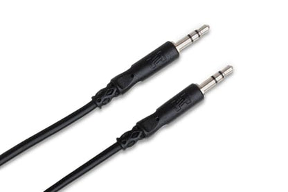 Hosa CMM-105C Stereo Interconnect, 3.5 mm TRS to Same, 5 Feet - size: 5 Foot, style: TRS
