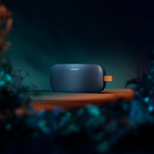 Bose SoundLink Flex Bluetooth Speaker (2nd Gen) - Portable Outdoor Speaker with Hi-Fi Audio, Waterproof and Dustproof, USB-C, Up to 12 Hours Battery Life, Twilight Blue - Limited Edition Color - color: Twilight Blue