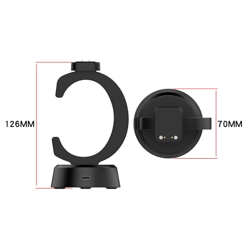 Charger Dock for Raycon Bone Conduction, Charger Replacement Upgraded Magnetic Watch Charging Stand with USB-C Charging Cable for Raycon Bone Conduction Headphones, Anti-Slip Station Base
