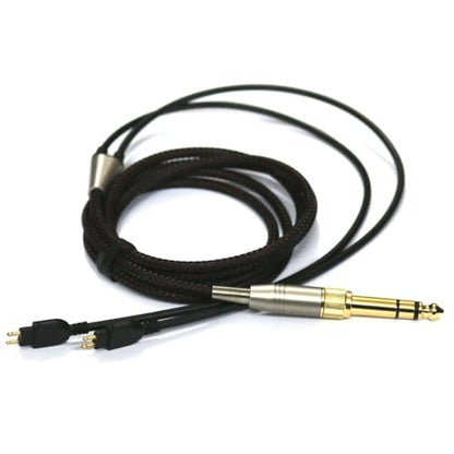 NewFantasia Replacement Audio Upgrade Cable Compatible with Sennheiser HD650, HD600, HD580, HD58X, HD660S, HD660S2, Massdrop HD6XX Headphones 2meters/6.6feet - size: 2m