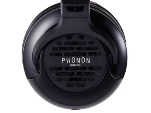 PHONON SMB-01L Professional Studio Monitoring Headphones, Switchable Between Closed and Semi-Open Type