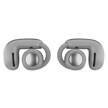 Bose Ultra Open Bluetooth Earbuds, True Wireless Earbuds with OpenAudio for Awareness, Clip On Design for Comfort, Immersive Audio, Up to 48 Hrs of Playtime + 20W Wall Charger (Moonlight Gray) - color: Moonlight Gray