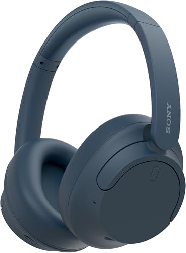 Sony WH-CH720NL Noise Canceling Wireless Bluetooth Headphones - Built-in Microphone - up to 35 Hours Battery Life and Quick Charge - Navy Blue - color: Blue