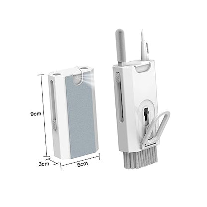 Mikikit Cleaning Pen Set for Earbuds Headphone Cleaning Brush Electronics Portable Office Supplies Kit