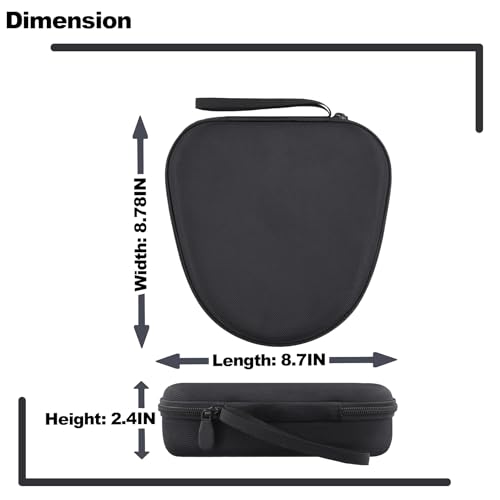 Hard Case for JBL Tune 720BT 520BT 770NC 670NC 510BT, Black | Travel Case Compatible with JBL Live 770NC 780NC 680NC 670NC Headphones. Hard EVA Shell with Soft Velvet Lining. Case Only - color: Black Case