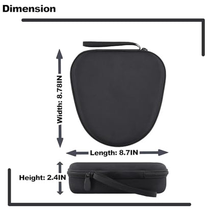 Hard Case for JBL Tune 720BT 520BT 770NC 670NC 510BT, Black | Travel Case Compatible with JBL Live 770NC 780NC 680NC 670NC Headphones. Hard EVA Shell with Soft Velvet Lining. Case Only - color: Black Case