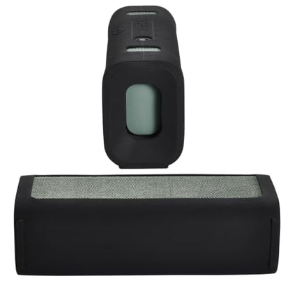 Case for Sony ULT Field 3 Speaker, Shockproof Non-Slip Cover | Custom-fit silicone cover, shockproof, non-slip grip, includes shoulder strap. Protects against scratches, dust, drops. - color: Black