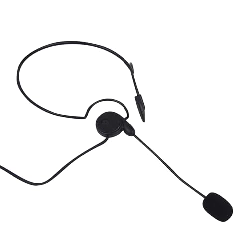 Behind The Head AVPH5 Earpiece, Boom Mic Headset with Finger Ptt for Midland lxt630vp3 lxt500vp3 gxt1050vp4 1000g gxt FRS gmrs lxt630pa lxt600pa gxt1000vp4 avph4 avph5 GTX 1000 lxt600 Radios