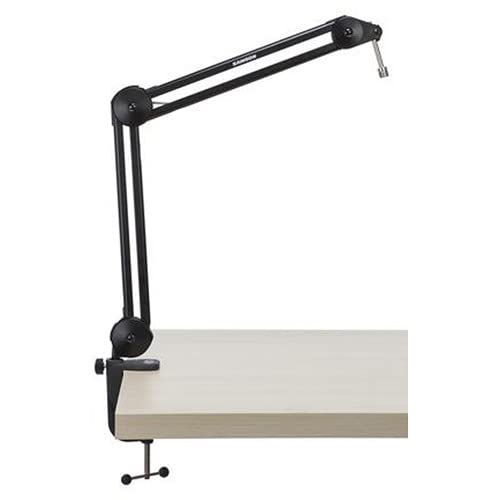 Samson MBA38 38" Microphone Boom Arm Studio Podcast USB Mic Stand w/Desk Clamp