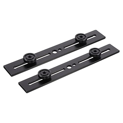 Totority 2pcs Microphone Adjustable Stand Boom Arm Low Profile Gaming Mic Stand Extension Rod