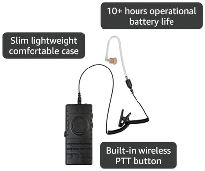 The PRYMEBLU® BTH-300-MAX-KIT7 is a Versatile Bluetooth Helmet kit for Motorcycles, Enabling Seamless Communication with Two-Way radios, cellphones, and Tablets—Perfect for PoC Apps. - style: BTH-300-MAX-KIT7 with Highway™ Series Motorcycle Open Helmet Ki