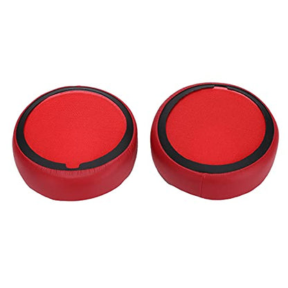 GOWENIC Replacement Ear Pads for MDRXB950BT Headset Headphone Earpads, Red Velour Ear Cushions, Soft Foam Earpad Covers for Over Headphones (Red) - color: Red