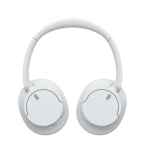 Sony WH-CH720N Noise Canceling Wireless Headphones Bluetooth Over The Ear Headset with Microphone and Alexa Built-in, White New | Comfortable Lightweight Design, Dual Noise Sensor technology, Up to 35 Hrs Battery with Quick Charging, Multipoint Connection