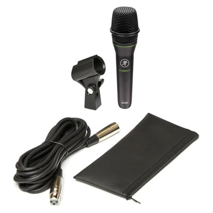 Mackie EM-Series, Dynamic Vocal Microphone (EM-89D) | Cardioid polar pattern with XLR connector and mic clip for vocals, instruments and live sound - size: XLR, style: Dynamic Vocal