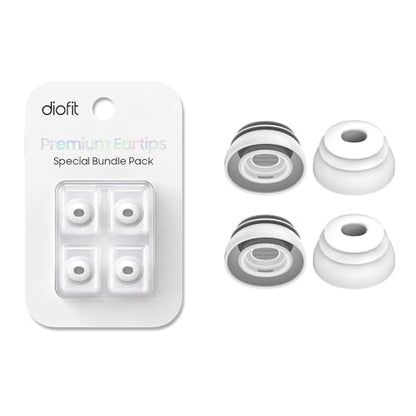 Premium Multi-Flange Eartips for AirPods Pro 1&2 (Large) – Always Fits, Never Slips - size: Large