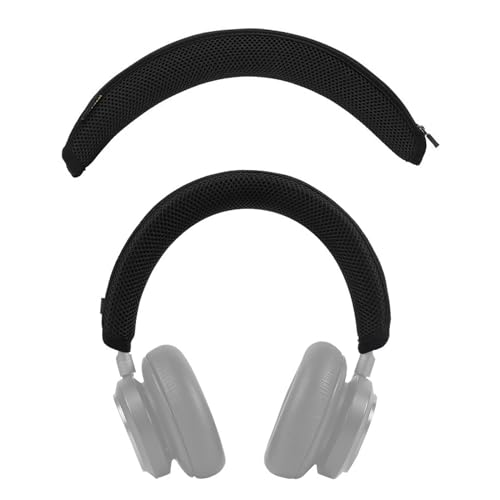 Protective Headband Cover Case Compatible with B&O Beoplay H9i/H9 Headphones,Headband Cushion Protector Pad Compatible with B&O Beoplay H8/H7/H6 with Zipper (Black) - color: Black