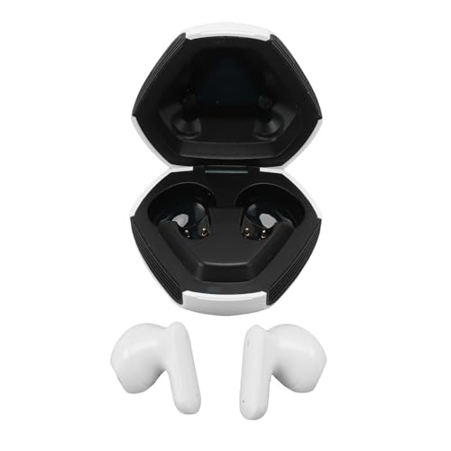 GOWENIC Wireless Earbuds, Bluetooth 5.2 Gaming Earphones with Noise Cancelling and Low Latency, Long Battery Life, for Android iOS