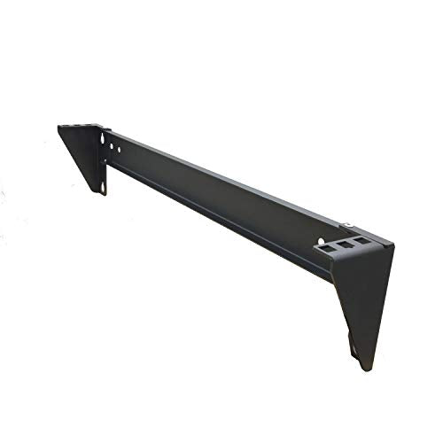1U 19 Inches Steel Wall Mountable Simple Vertical Rack | Networking Equipment Rack Including Hardware for Assembly (1U) - size: 1U