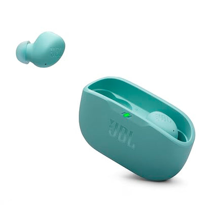 JBL Vibe Buds 2 - True Wireless Noise Cancelling Earbuds with JBL Pure Bass Sound & Smart Ambient Technology, 4mics for Crisp, Clear Calls, up to 40Hrs of Playback, IP54 Dust & Water Resistant (Blue) - color: Blue
