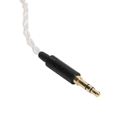 IEM Cable, Silver Plated Earphone Cable for QDC, AS12, AS16, ZSX, ZSN, ZS10 Pro, EDX, UE 18Pro, TRN, QDC, CCA, 2pin 0.78mm, 3.5mm