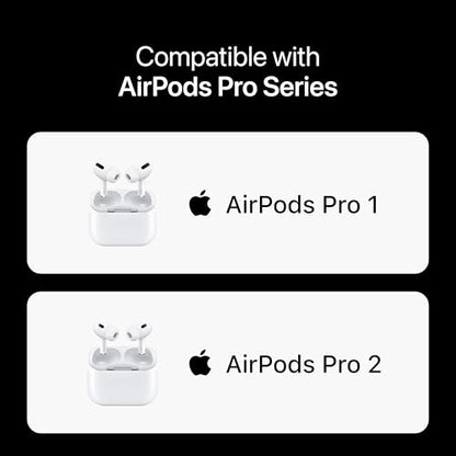 Premium Multi-Flange Eartips for AirPods Pro 1&2 (X-Small) – Always Fits, Never Slips - size: X-Small