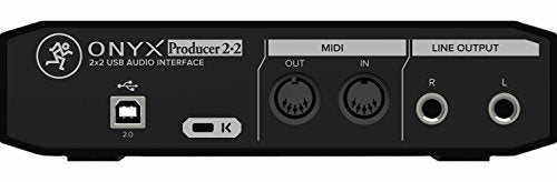Mackie Audio Interface, Onyx Producer 2X2 USB Audio Interface with MIDI (Onyx Producer 2-2) - style: 2 Mic Res w/MIDI