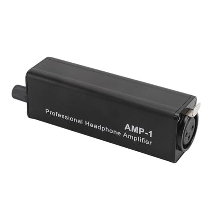 XLR to 3.5mm Headphone Amplifier Converter Volume Controller for Professional Audio and Portable Devices