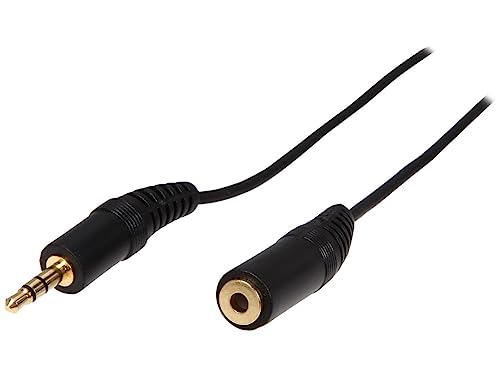 6 ft. Stereo Extension Cable 3.5mm Male to 3.5mm Female | Stereo Extension Cable, Aux Cable - size: 6 ft / 2m, style: Standard