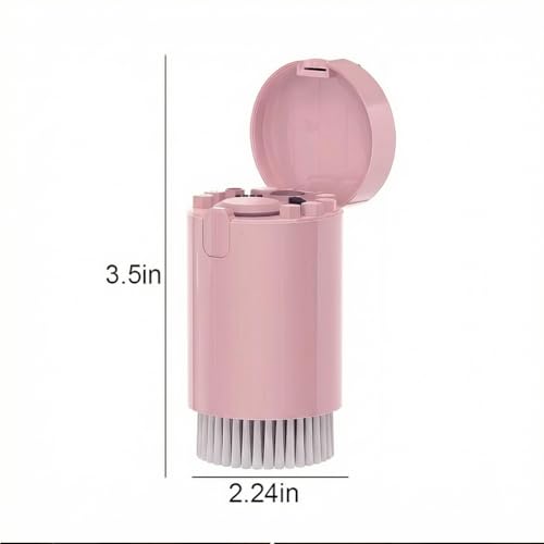 20 in 1 Multifunctional Cleaner Kit for Electronic Devices, Keyboard Cleaning Brush, Headphones Cleaner Kit for AirPods, Multi-Tool for Cleaning Laptop, Earbuds, Camera, Cellphones,Pink - color: pink