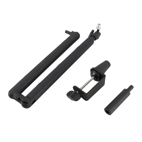 Microphone Boom Arm,Low Profiles Fully Adjustable Mic Stand with Desk Mount Clamp,Screw Adapter, Cable Management with 3/8",1/4",5/8" Thread for Podcast Streaming Gaming Studio