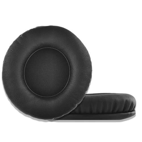 Replacement Ear Pads, Compatible with Pioneer HDJ-X5 HDJ-X7 HDJ-X10 Headphones. Soft Protein Leather and high-Density Memory Foam, one Pair of Headphone Replacement Ear Pads (Black)