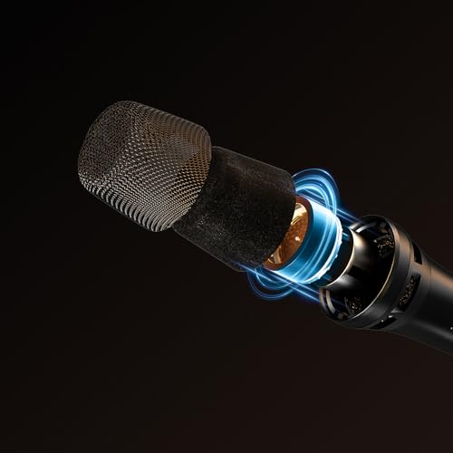 iCON Pro Audio Thunder X 32mm Large Diaphragm Handheld Condenser Mic | 32mm Large Diaphragm Handheld Condenser Microphone, Cardioid XLR Mic for Live Performance, Studio Vocals.