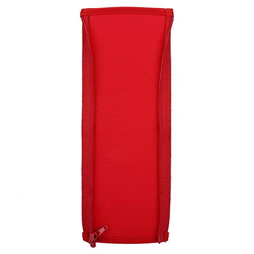 Semme Replacement Headset Earphone Cushion Headband Pad Cover for Iron M50 Soft Protein Skin Zippered Design for Noise Reduction Slip Comfort (Red) - color: Red