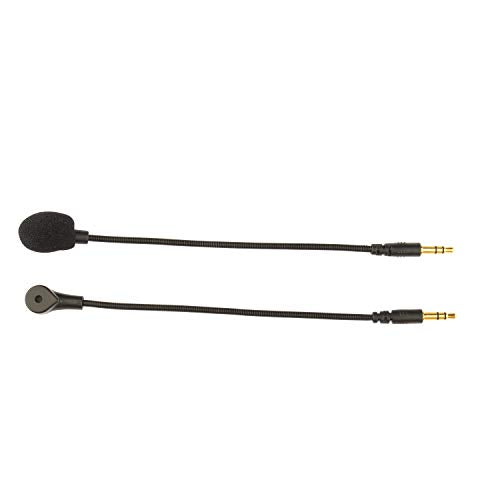 3.5mm Replacement Game Mic Boom for Turtle Beach Ear Force Gaming Headsets, Xbox One, PS4, Switch, Mac, PC