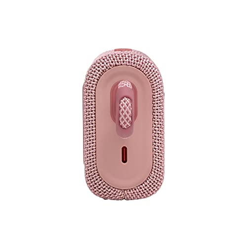 JBL Go 3: Portable Speaker with Bluetooth, Built-in Battery, Waterproof and Dustproof Feature - Pink (Renewed) - color: Pink