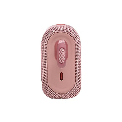 JBL Go 3: Portable Speaker with Bluetooth, Built-in Battery, Waterproof and Dustproof Feature - Pink (Renewed) - color: Pink