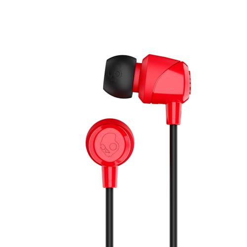 Skullcandy Jib Wired Earbuds with 3.5mm AUX Plug - Red - color: Red, size: 1 Pack