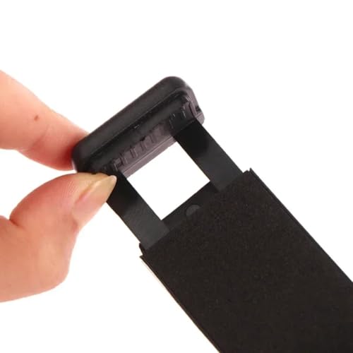 Multifunctional Adapter Clip Phone Holder 360° Rotation Adjustable Clamp Spiral Clamping for All 5-6 inch Smartphone Live Mount (Black) - color: BLACK