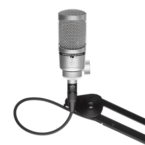 Concourse Series TAC700 Multi-Pattern Condenser Microphone | Multi-pattern condenser with 10dB pad and low-cut switch for vocals, acoustic instruments and podcasts