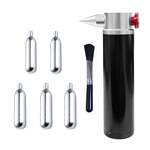CO2 Compressed Air Duster,Colorless,odorless,Non Flammable | Free of Bitterness Agents and Residue,Strong Airflow,Safely Cleans Optics,Electronics,Precision Equipments