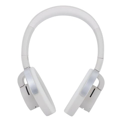 Over Ear Open Back Headphones, Dual Device Pairing Wireless BT Gaming Headset with Microphones, Adjustable Slider Breathable Lightweight, Ideal for Music & Gaming