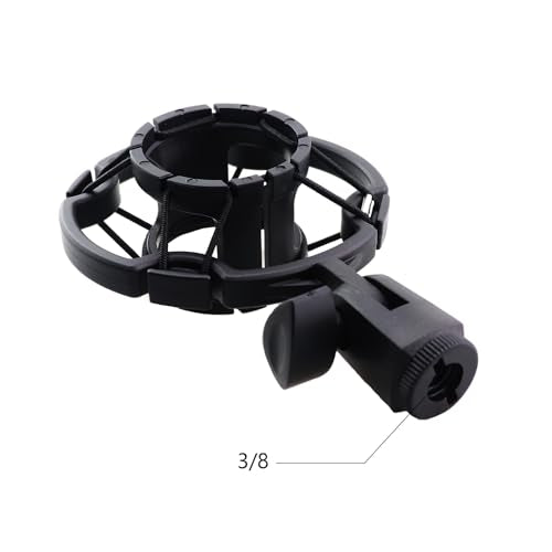 Universal ABS New Material Microphone Shock Mounts Diameter 42-46mm Suspension Damping Absorbers Buffer Stand