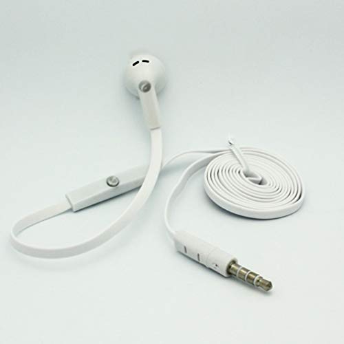 Mono Headset for Galaxy A13 5G/A03s - Wired Earphone Single Earbud 3.5mm Headphone G2M Compatible with Samsung Galaxy A13 5G/A03s