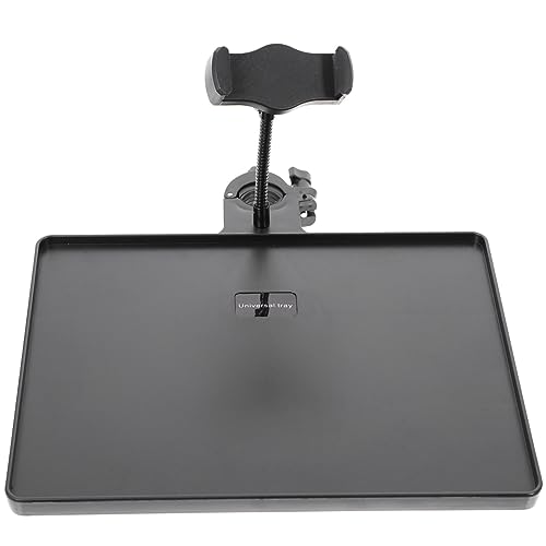 SUPVOX High Capacity Microphone Rack Stand Live Broadcast Shelf Clamp on Rack