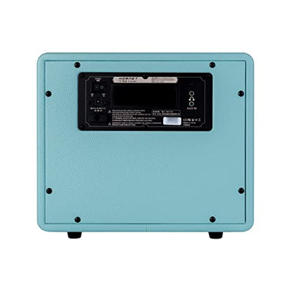 MOOER Guitar Amplifier Combo 15W, Practice Amp with 9 Digital Amp Models, 6.5" Speaker, Bluetooth, Headphone Output, for Electric/Acoustic Guitar and Bass - Hornet Blue - color: blue