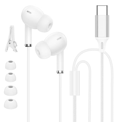 USB C Wired Headphone for iPhone 18 Pro Max/18 Pro/Duo/17 Pro Max/17 Pro/17