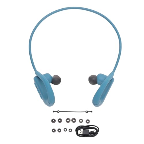 VBESTLIFE Bone Conduction Headphones, Bluetooth 5.4 Open Ear Headphones with Mic, 16H Playtime, IPX8 Water Proof Sport Headphone for Swimming