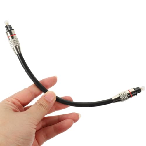 Digital Optical Audio Cable for Tv and Home Theater Setup Impact-Resistant PVC Fiber Audio Cable Replacement 1 Meter Easy to Store